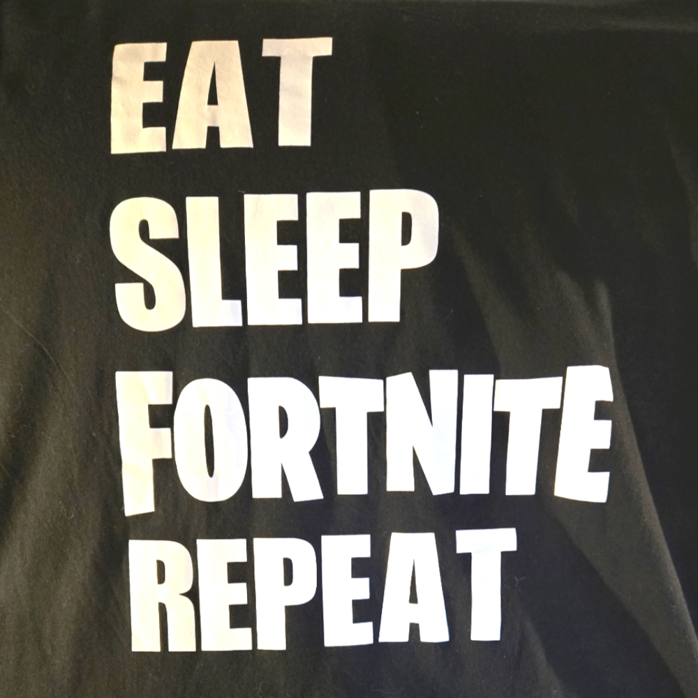Eat Sleep Fortnite Repeat Tee Shirt